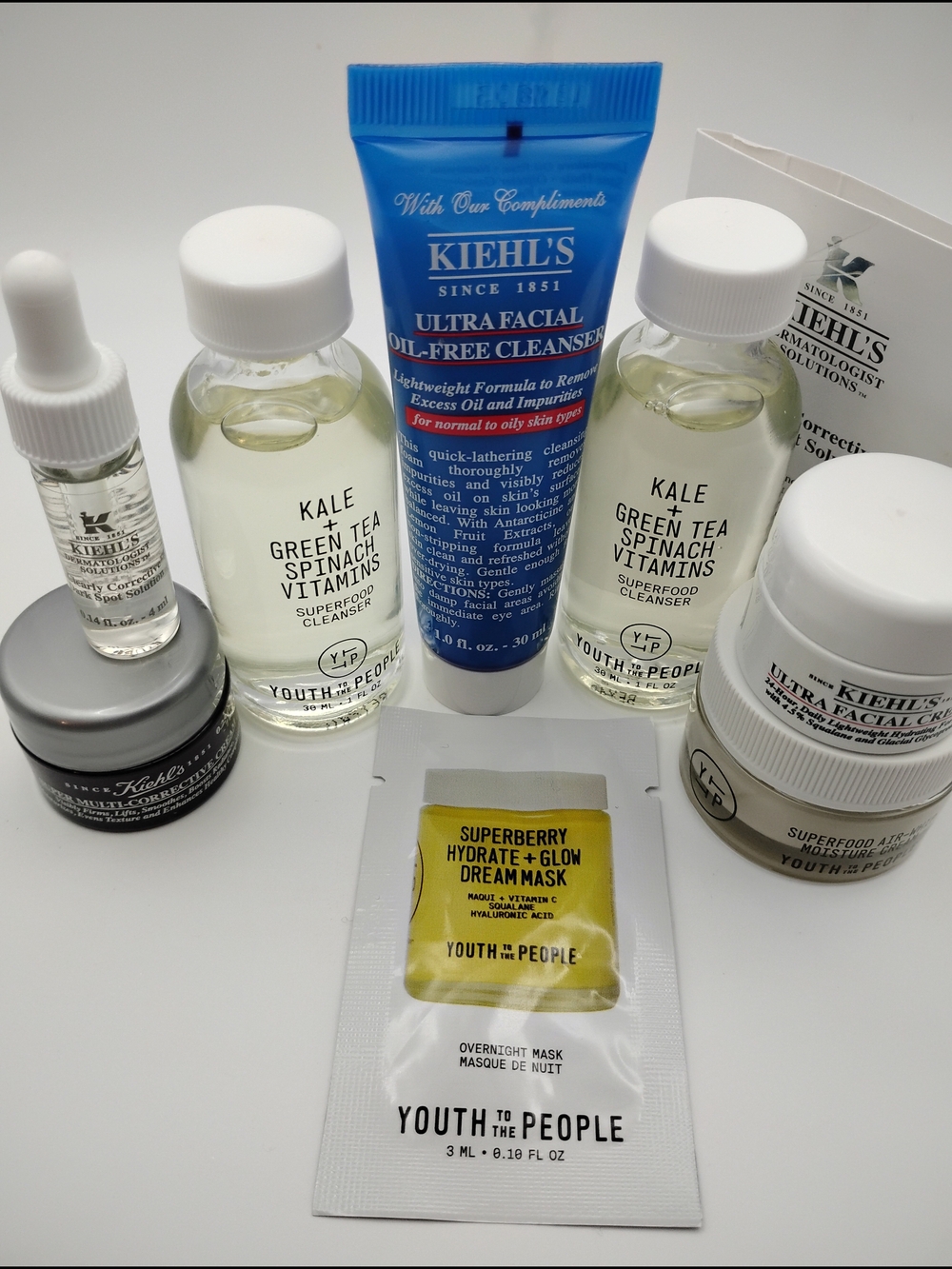Kiehl's + Youth to the People Skincare Lot NWOT